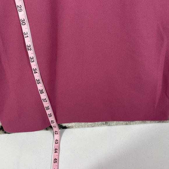 Betsey Johnson Dress Womens Size 10 Crepe‎ Midi Scoop Neck Office Career - Picture 8 of 10